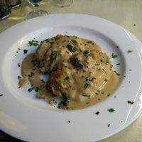 Stuffed Zucchini at Bon Lloc in Mallorca