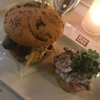 Vegan Burger at Bon Lloc in Mallorca