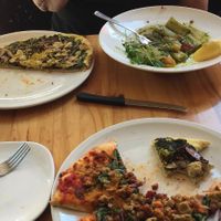 Pizzas and pasta at Atomica in Kingston