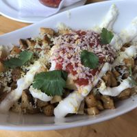 Patatas Bravas at Atomica in Kingston