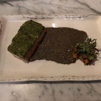 Grilled tofu with roasted eggplant sauce at Fancy Radish in Washington
