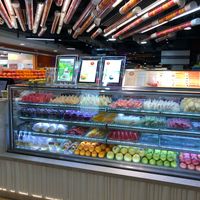 Shop front at SF Fruits & Juices - Causeway Point in North Singapore