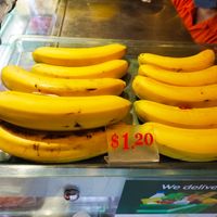 Banana at SF Fruits & Juices - Waterway Point in Northeast Singapore
