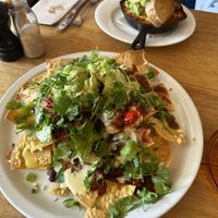 A previous order of the nachos- this is the standard serve which is enough food for about 3 people as a full meal  at Room For A Pony in North Hobart