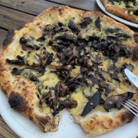 Fun guy pizza at Room For A Pony in North Hobart