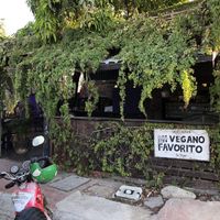 Outdoor view with sign  at Mi Vegano Favorito in San Jose Del Cabo