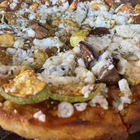 Vegan Sweet Potato Pizza at Mi Vegano Favorito in San Jose Del Cabo