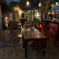 Seating at Mi Vegano Favorito in San Jose Del Cabo