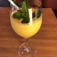 Mango coconut Shake  at Monsieur Vuong in Berlin