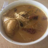 Curry noodles 咖喱面 at Variety Vegetarian in Yong Peng