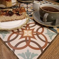 Marzipan And walnut cake  #Veganuary at Rocket in Hereford