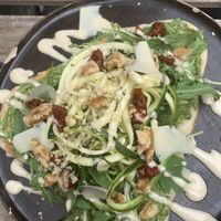 Flatbread spinach  at Wildgroei in Delft