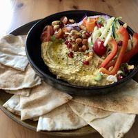 Hummus bowl  at Wildgroei in Delft