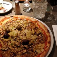 Vegan pizza   at Café Piccolina in Aarhus