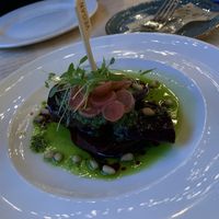 Balsamic glazed beetroot  at Salt House Bacaro in Liverpool