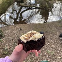 Chocolate and hazelnut cake  at Brown & Green - The Triangle in South East London