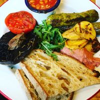 Vegan breakfast  at Brown & Green - The Triangle in South East London
