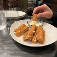 Mozzarella Sticks, sub ranch instead of marinara   at The Vegan Hippie Chick in Welland