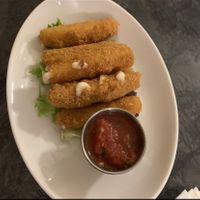 Vegan mozz sticks   at The Vegan Hippie Chick in Welland