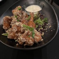 Cauliflower wings  at The Vegan Hippie Chick in Welland