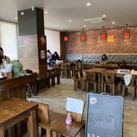 Inside at Lucky Little Dumplings in Bundoora