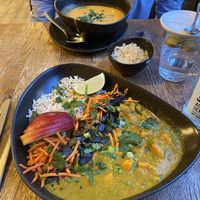 warmes süßkartoffel curry  at Nährstoff-Reich in Bochum