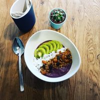 yummy vegan Acai bowl at Nährstoff-Reich in Bochum