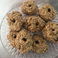 Vegan oatmeal cookies  at Martha's Cafe Belize in Belize City