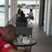 Great View at Martha's Cafe Belize in Belize City