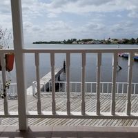 View at Martha's Cafe Belize in Belize City
