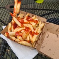 Small chips at Laziko Kebabs & Gozleme in Margate