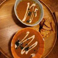 Spicy soup at Karibu Cafe in Utrecht