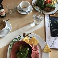 Lunch at Karibu Cafe in Utrecht