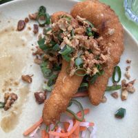 Vegan deeghapjes  at Anan Saigon Streetfood in Utrecht