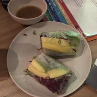 Mango springrolls  at Anan Saigon Streetfood in Utrecht