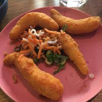 Vegan shrimps  at Anan Saigon Streetfood in Utrecht