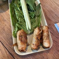 62. vegan egg fried rolls   at Anan Saigon Streetfood in Utrecht