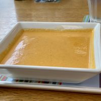 Rote Curry-Kokossuppe  at Cafe im Kunstmuseum in Vaduz