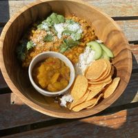 Lekkere dahl  at Black & White Kafe in Breda