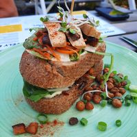 Club sandwich Tel Aviv at Black & White Kafe in Breda