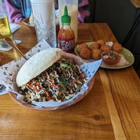 Döner at Ping Pong Parck in Amsterdam