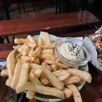 Fries  at Ping Pong Parck in Amsterdam