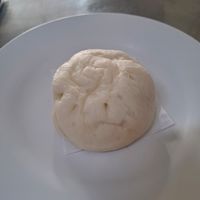 Salty bun at Ahaa Boer Vegetarian Food in Battambang