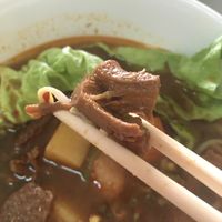 Mushroom soup at Ahaa Boer Vegetarian Food in Battambang
