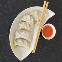 Dumplings at Monorom Garden in Battambang