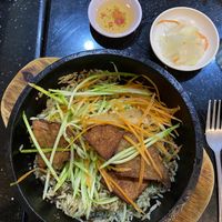 Stoned pot rice   at Monorom Garden in Battambang