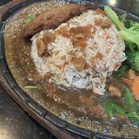 Vegan tapanyaki  at Monorom Garden in Battambang