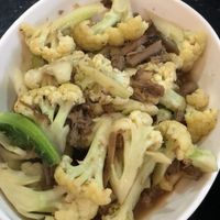 Cauliflower   at Monorom Garden in Battambang