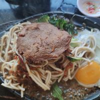 Japanese meal (contains egg) at Monorom Garden in Battambang