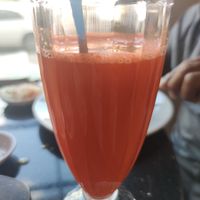 Carrot juice at Monorom Garden in Battambang